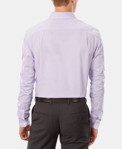 Tommy Hilfiger Slim-fit Stretch Check Dress Shirt Online Exclusive Soft Lilac thumbnail 3