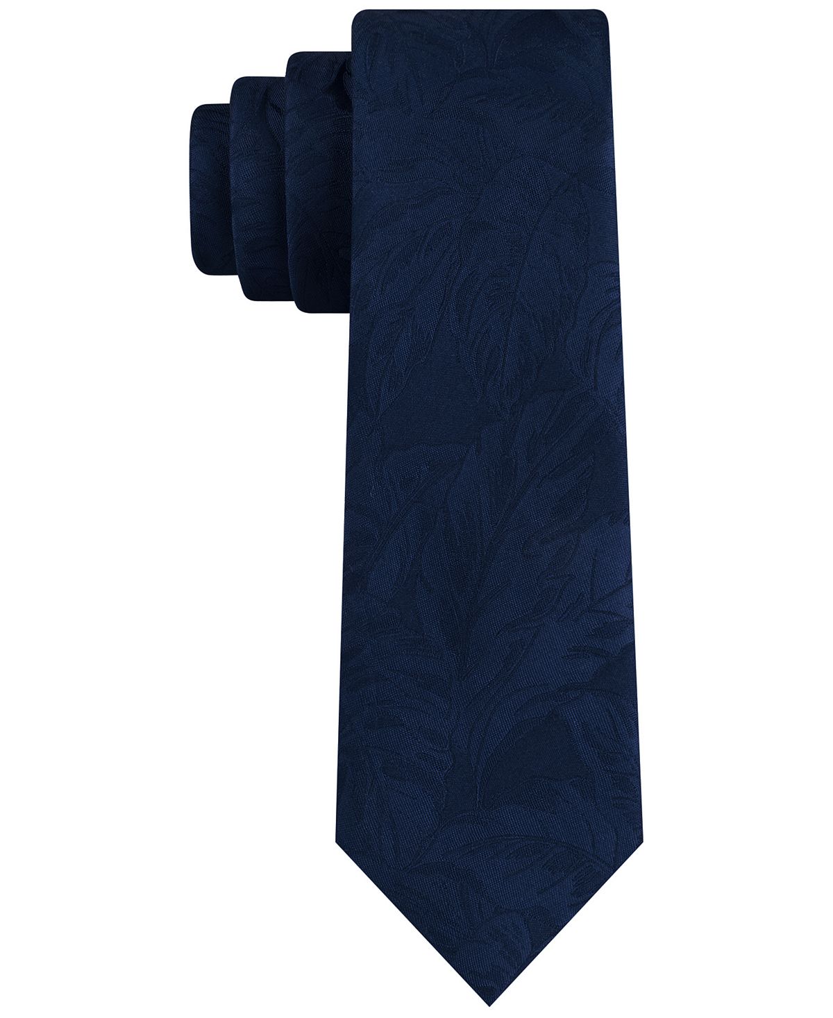 Tommy Hilfiger Solid Fern Tie Navy