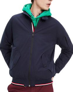 Tommy Hilfiger Stretch Harrington Jacket Navy thumbnail 1