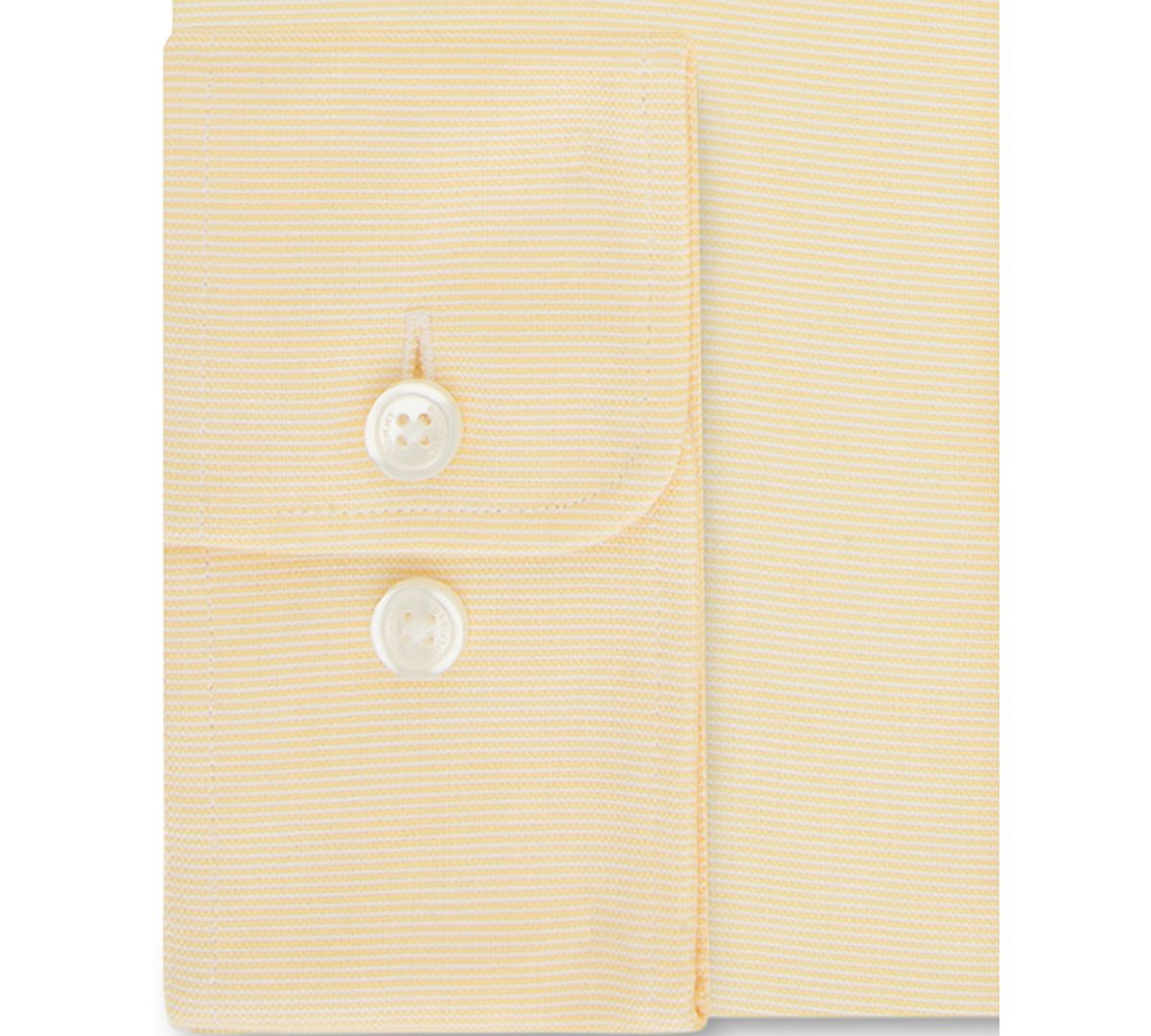 Tommy Hilfiger Th Flex Athletic Fit Non-iron Stretch Tonal Micro-stripe Dress Shirt Marigold