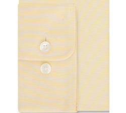 Tommy Hilfiger Th Flex Athletic Fit Non-iron Stretch Tonal Micro-stripe Dress Shirt Marigold thumbnail 2