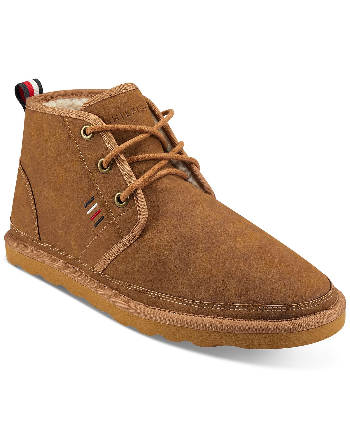 Tommy Hilfiger Welsh Chukka Boots Cognac