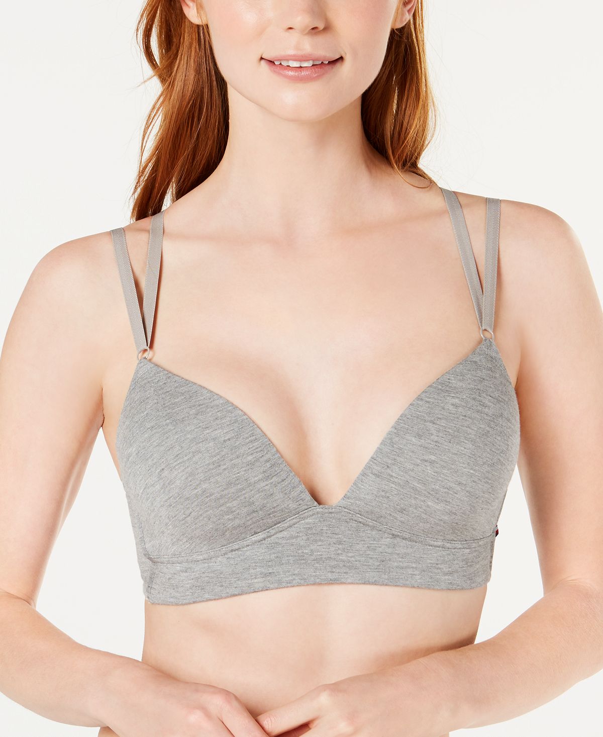 Tommy Hilfiger Wo Wireless Lounge Bra R70t030 Grey Heather