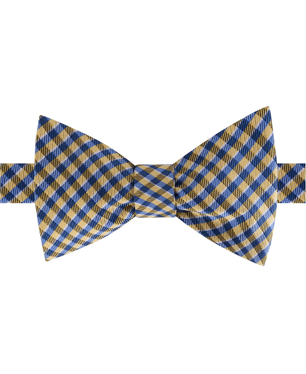 Tommy Hilfiger York Mini-plaid Bow Tie Yellow