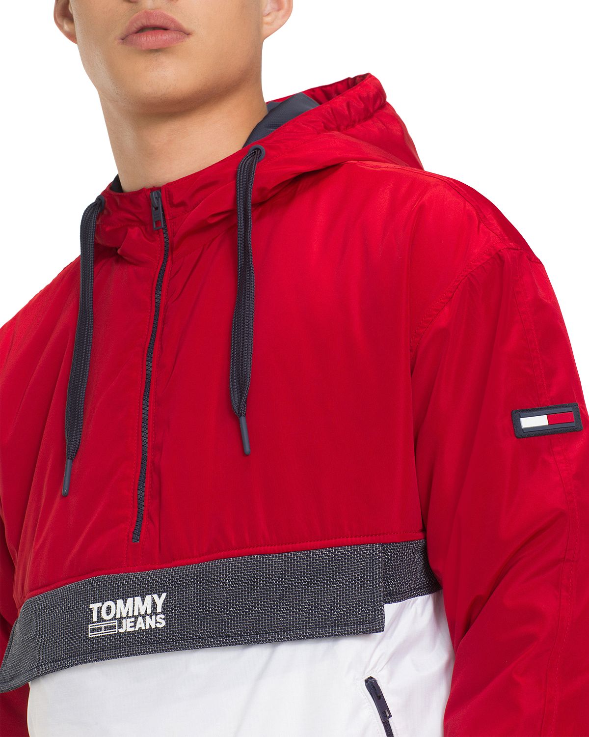 Tommy Jeans Color-block Pullover Jacket Samba / Multi