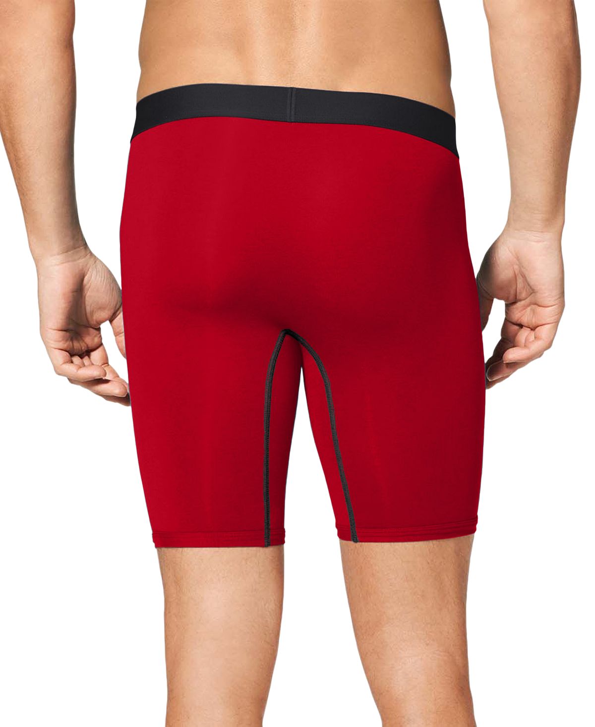 Tommy John Cool Cotton Moisturewicking Boxer Briefs Bright Red