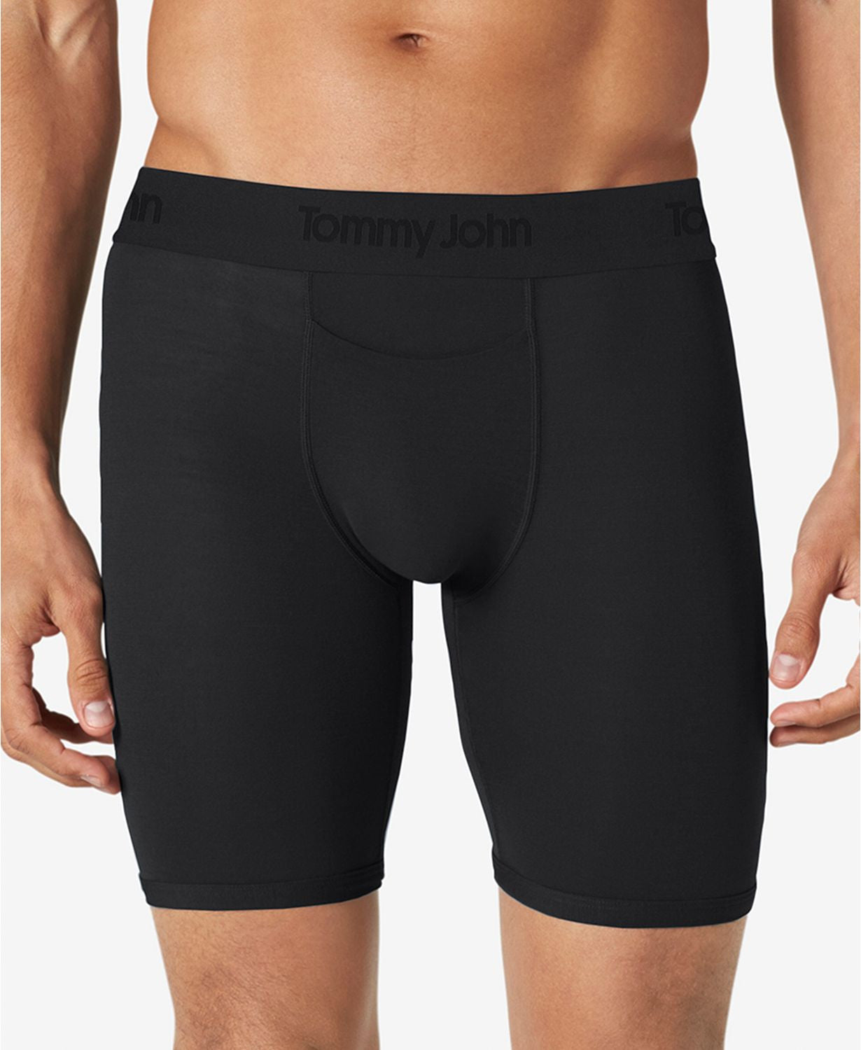 Tommy John Second Skin Boxer Briefs Black