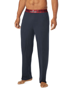 Tommy John Second Skin Plaid Waistband Pajama Pants Blue thumbnail 1