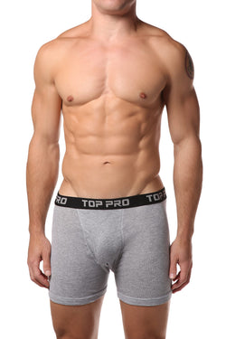 Top Pro Grey Boxer Brief 2-Pack thumbnail 1