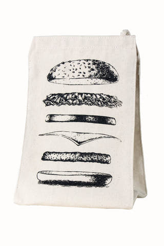 Towne9 Burger Lunch Tote