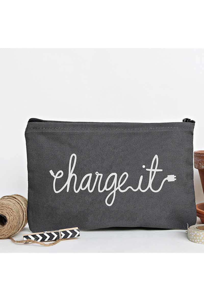 Towne9 Charge It Zip Pouch
