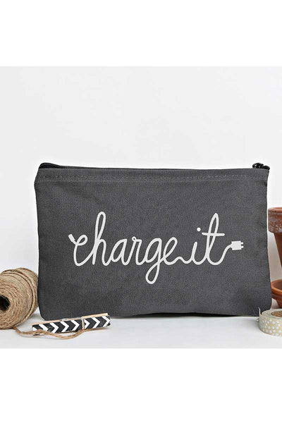 Towne9 Charge It Zip Pouch