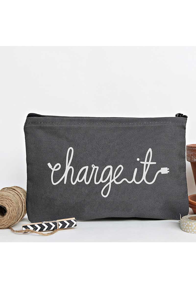 Towne9 Charge It Zip Pouch