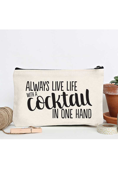 Towne9 Cocktail Zip Pouch