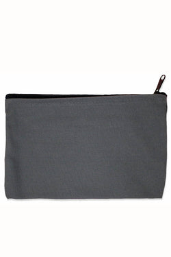 Towne9 Dark-Grey Perfect Zip Pouch thumbnail 4