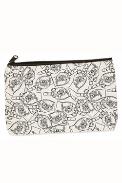 Towne9 Dont Tell Me to Smile Zip Pouch thumbnail 2