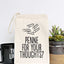 Towne9 Penne for Your Thoughts Lunch Tote