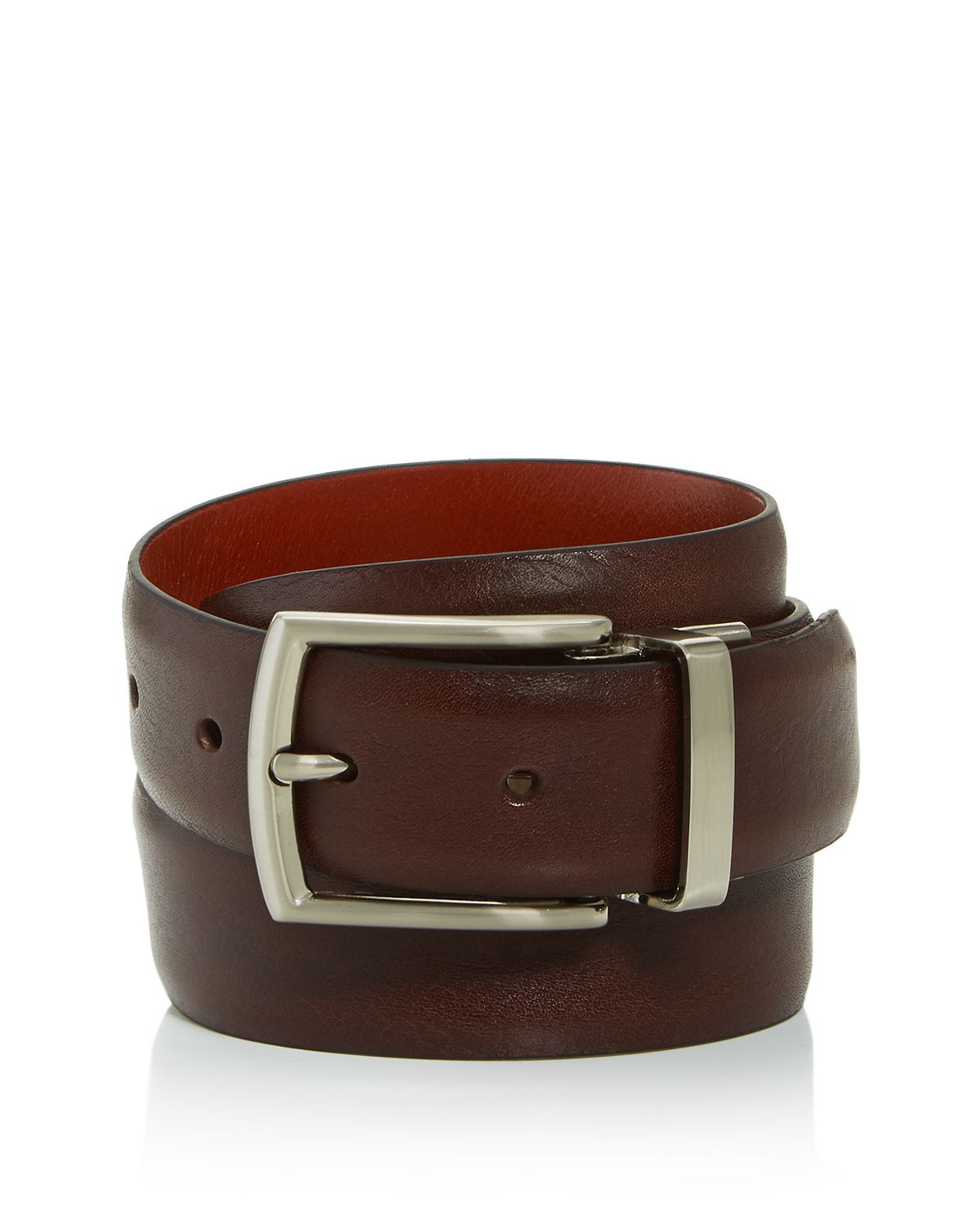 Trafalgar Reversible Leather Belt Brown/Tan