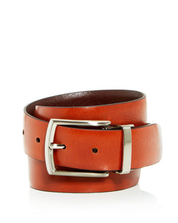 Trafalgar Reversible Leather Belt Brown/Tan thumbnail 2