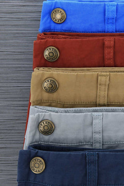 Trend Red Washed Chino Short thumbnail 4