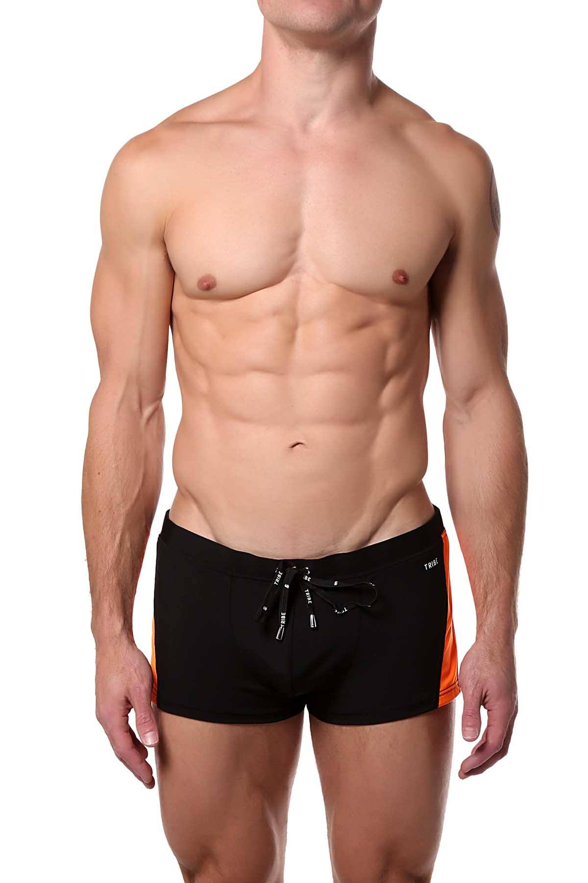 Tribe Black/Orange Caribbean Trunk