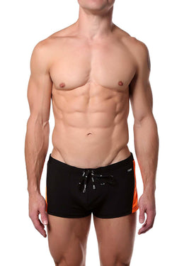 Tribe Black/Orange Caribbean Trunk thumbnail 1