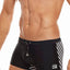 Tribe Black/White 08 Saint Tropez Swim Trunk