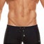 Tribe Black/White Saint Tropez Swim Trunk