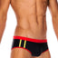 Tribe Black & Red Indian Swim Boy Brief