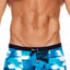 Tribe Blue/Navy Miami Swim Trunk