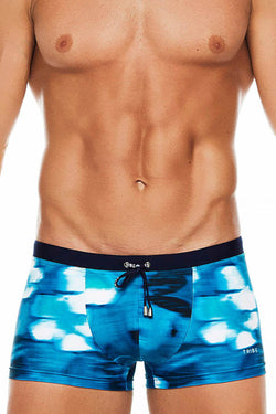 Tribe Blue/Navy Miami Swim Trunk thumbnail 2