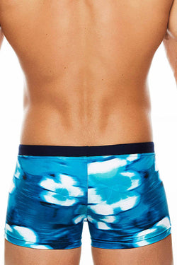 Tribe Blue/Navy Miami Swim Trunk thumbnail 3