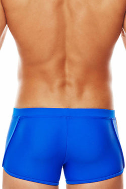 Tribe Cobalt/Gold Monaco Swim Trunk thumbnail 3