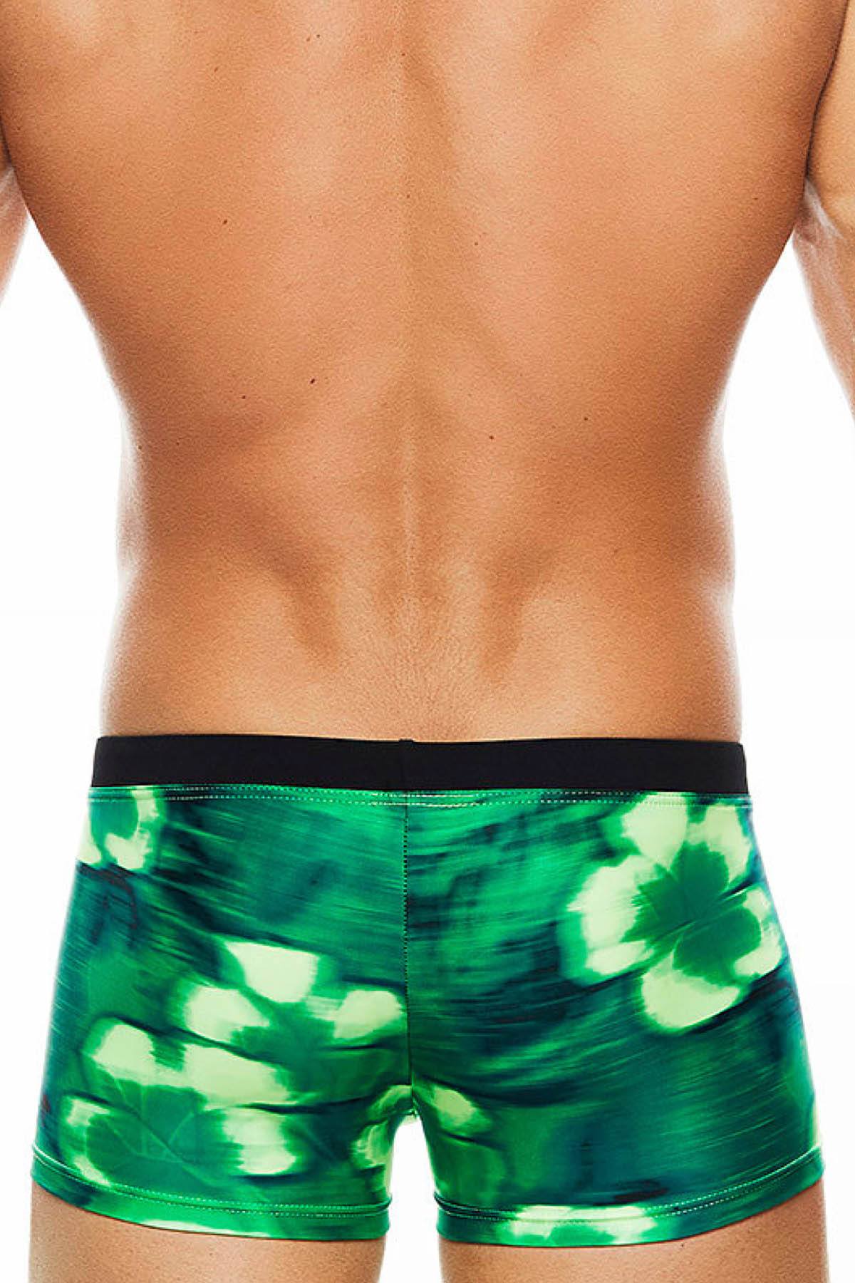 Tribe Green/Black Miami Swim Trunk