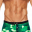 Tribe Green/Black Miami Swim Trunk