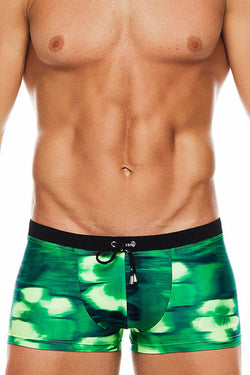 Tribe Green/Black Miami Swim Trunk thumbnail 2