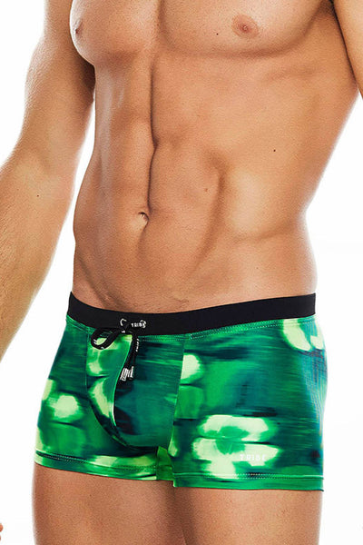 Tribe Green/Black Miami Swim Trunk