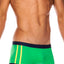Tribe Green & Navy Indian Swim Trunk