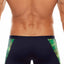 Tribe Navy/Green 08 Highland-Fling Swim Trunk