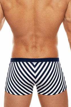 Tribe Navy/White 08 Saint Tropez Swim Trunk thumbnail 3