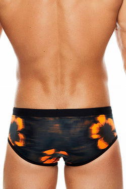 Tribe Orange/Black Miami Swim Boy-Brief thumbnail 3