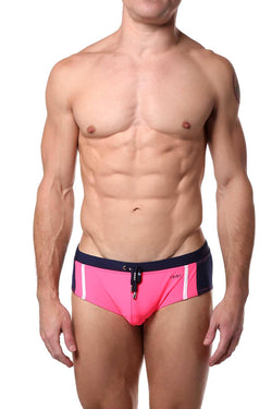Tribe Pink/Navy/White Capri Swim Boy-Brief thumbnail 1
