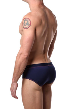 Tribe Pink/Navy/White Capri Swim Boy-Brief thumbnail 2