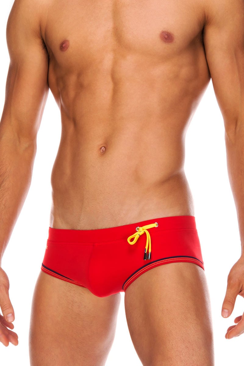 Tribe Red Arctic Swim Boy Brief