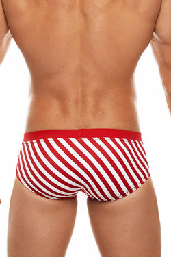 Tribe Red/White 08 Saint Tropez Swim Boy-Brief thumbnail 3