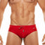 Tribe Red/White Saint Tropez Low-Rise Swim Brief