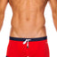 Tribe Red & Navy Atlantic Swim Trunk