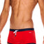 Tribe Red & Navy Atlantic Swim Trunk