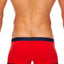 Tribe Red & Navy Atlantic Swim Trunk