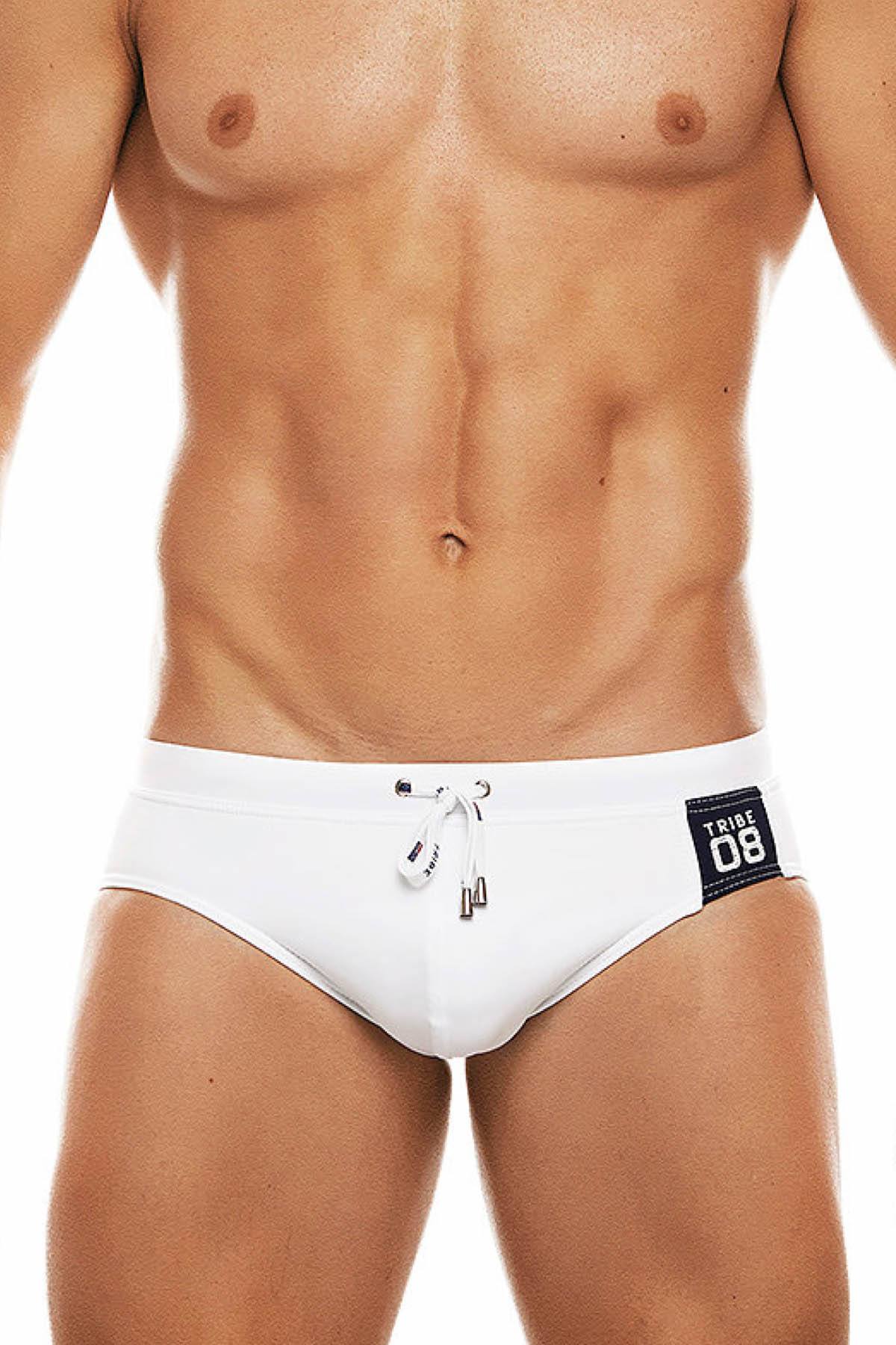 Tribe White Sorrento Low-Rise Brief